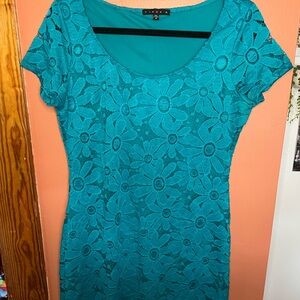 Tiana B. Turquoise Dress